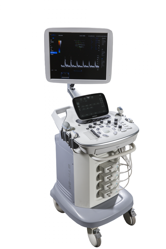 Slim Design Full Body Color Ultrasound Convex Probe Medical Ultrasound Machine BTH-90S 0