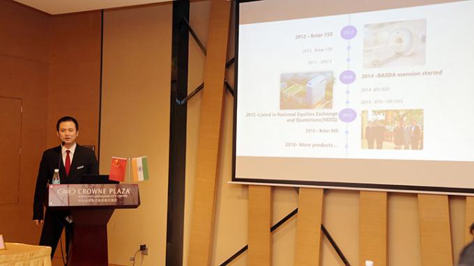 latest company news about SINO-INDIAN Medical Symposium on International Exchange and Cooperation  0
