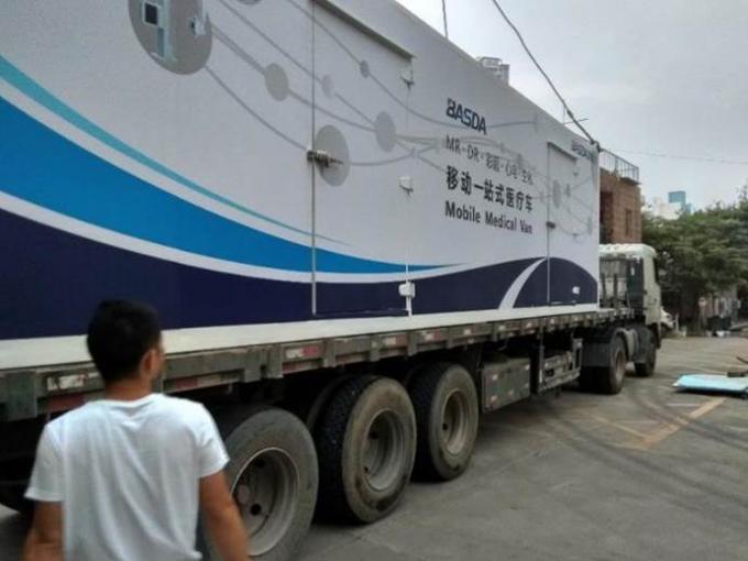 Flexible Mobile Medical Vehicle 20 Feet 220V Mobile Health Van For Chronic Diseases 0