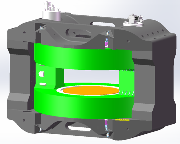 Water Cooling Open Sided MRI Scanner 100L Helium Full Digital Transfer Spectrometer Bstar-070 0