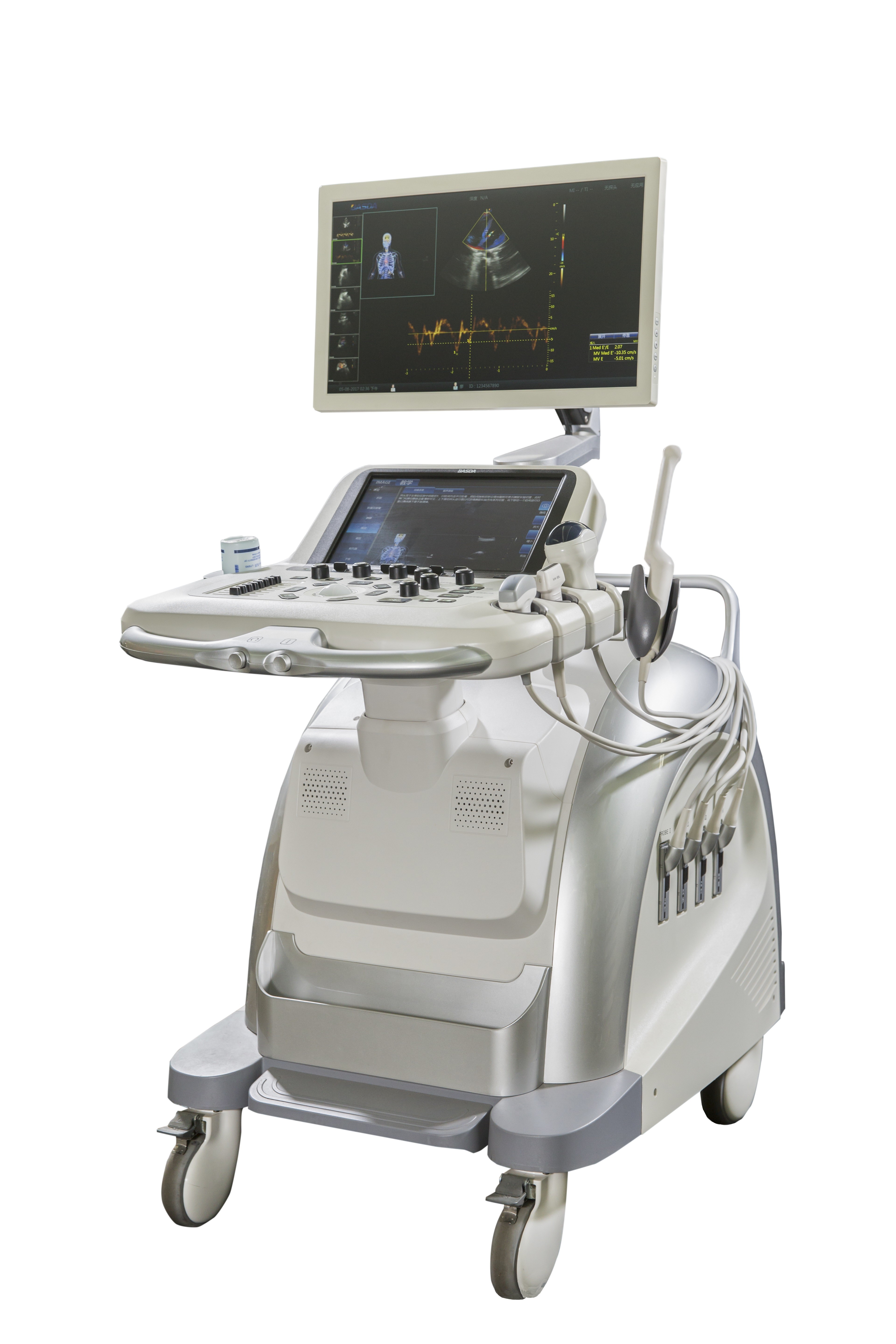 4 Sockets 220Volt 3D Ultrasound Pregnancy Color Ultrasound 4D Ultrasound Doppler Machine BTH-300S