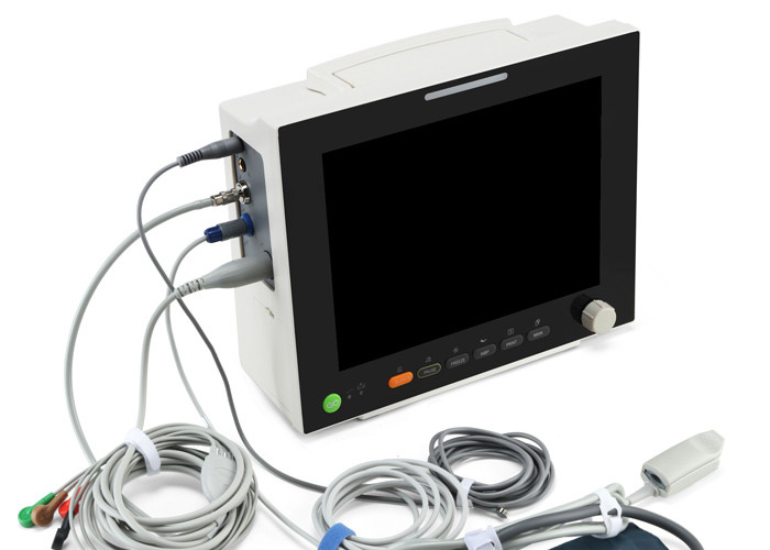 12&quot; TFT 800×600 Dpi Digital Patient Monitor ECG NIBP Patient Monitoring Devices