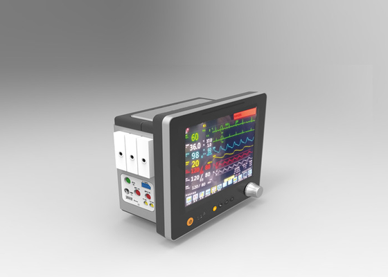 China 12 inch Built-in Battery Multi Parameter Patient Monitor factory