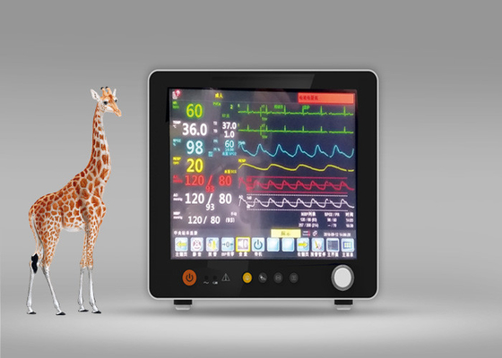 China Basda 8 Inch 12 Inch Screen Veterinary Vital Signs Monitor factory