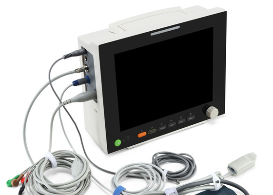 China 12&quot; TFT 800×600 Dpi Digital Patient Monitor ECG NIBP Patient Monitoring Devices factory