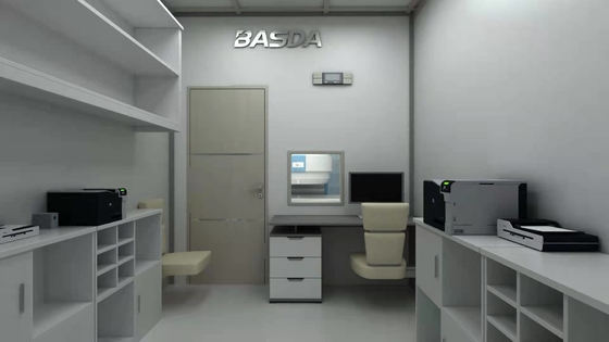 China Digital Radiography Mobile Medical Vehicle 50kW 20 Feet For Physical Examination factory